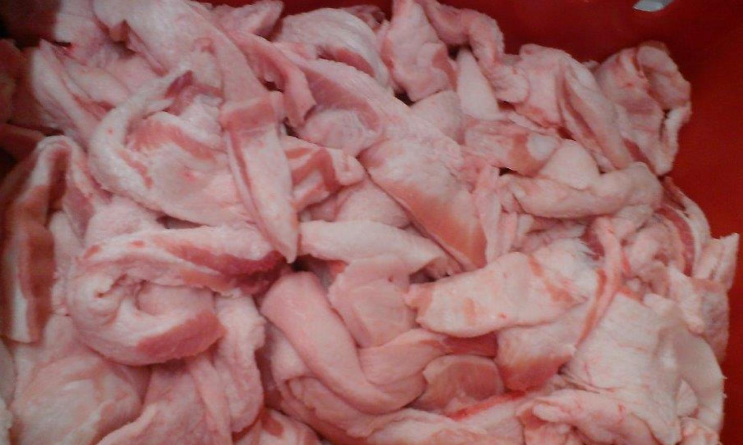 CUTTING FAT FATS PORK AND SOW WHOLESALE WHOLESALE